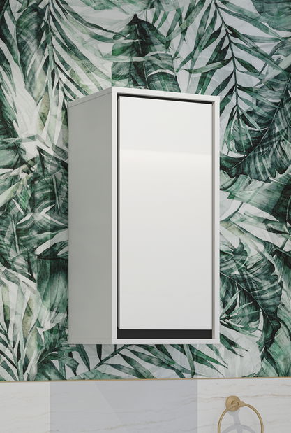 Závěsná skříňka Irvi 1D (bílá)