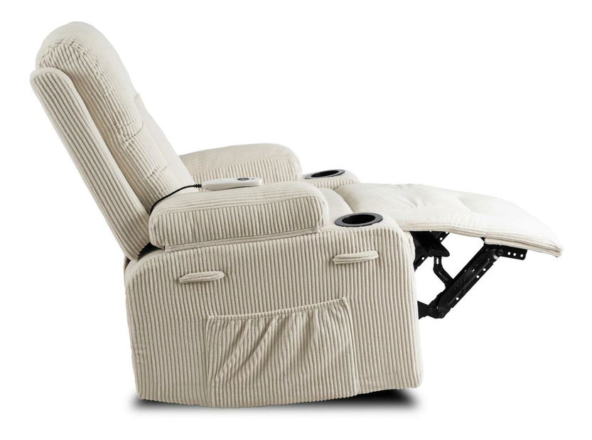 Masážní křeslo Banesto (béžová)