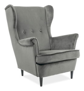 Relaxační křeslo Linn (šedá)