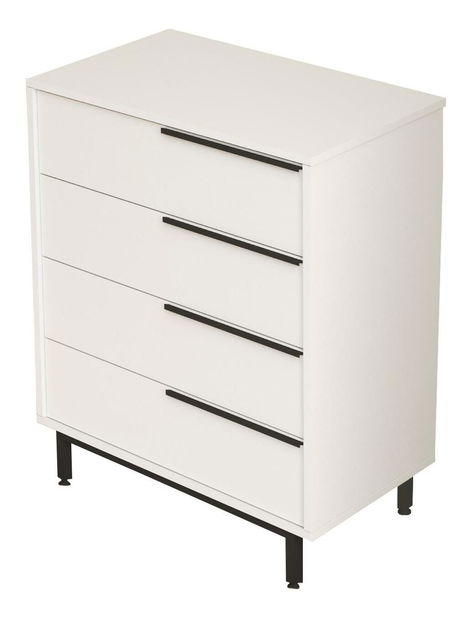 Komoda Otto 17 (bílá + černá)