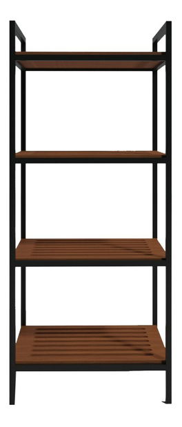 Koupelnová skříňka Winston (Ořech + Černá)