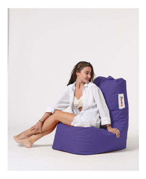 Sedací pytel Dust (fialová)