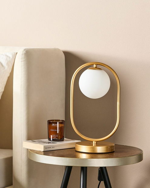 Stolní lampa Yale (zlatá)