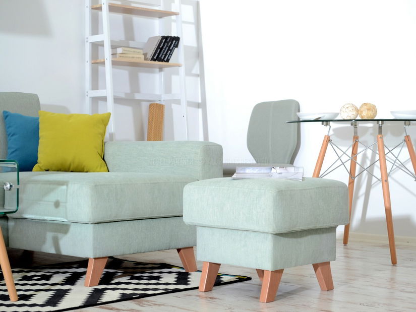 Taburetka Kalisz (mátová + buk)