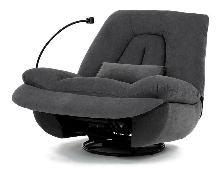 Polohovací křeslo Teniente (šedá)