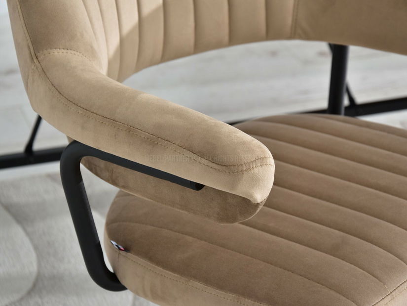 Židle Merylyn (béžová + černá)