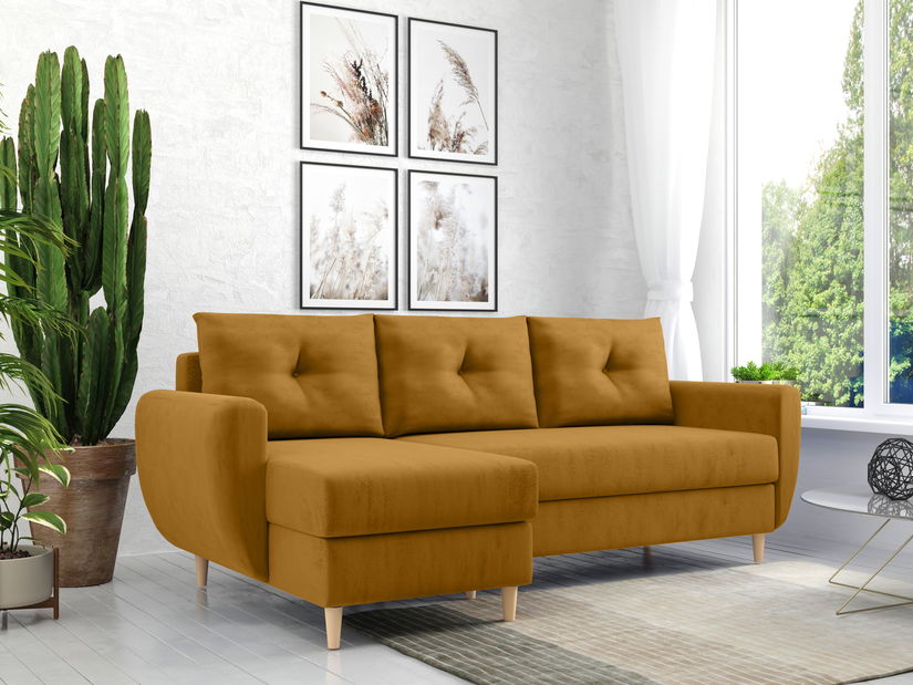  Rohová sedací souprava Eugenie (L) (šedá)