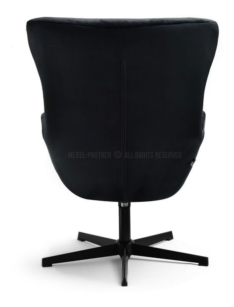 Křeslo Aaron (černá)