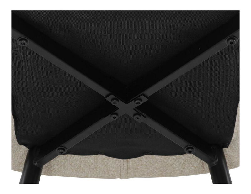 Jídelní židle Dedicada (krémová)