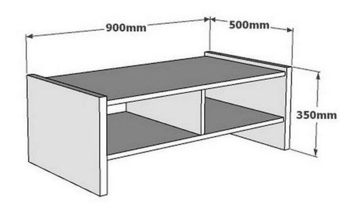 Konferenční stolek Perla (travertin)