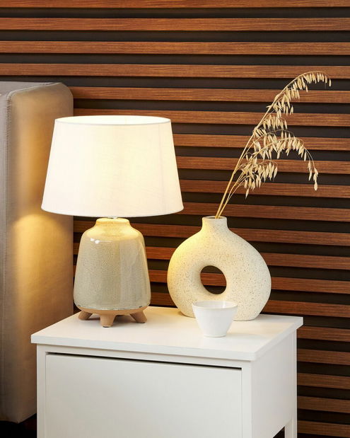 Stolní lampa Fernando (šedá)