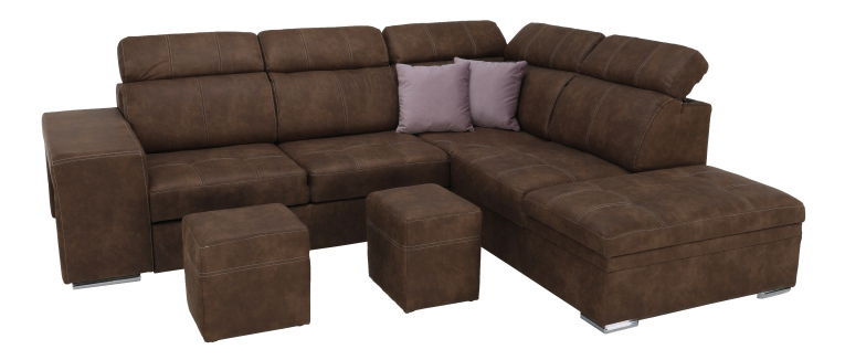 Rohová sedací souprava Lanza (P)