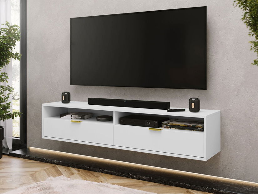 TV skříňka/stolek Saudies 175 (bílá)