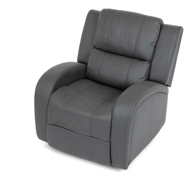 Polohovací křeslo Triple (šedá)