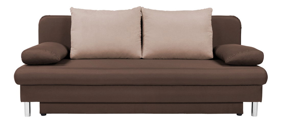 Pohovka BRW Karo II Lux 3DL hnědá