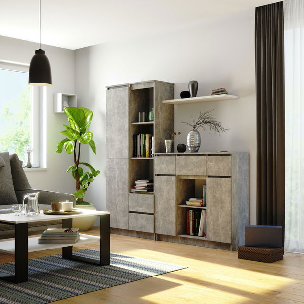 Komoda Kalista VII (beton)