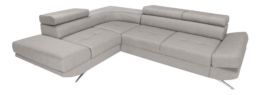 Rohová sedací souprava BRW Altro REC.2F (šedá) (L)