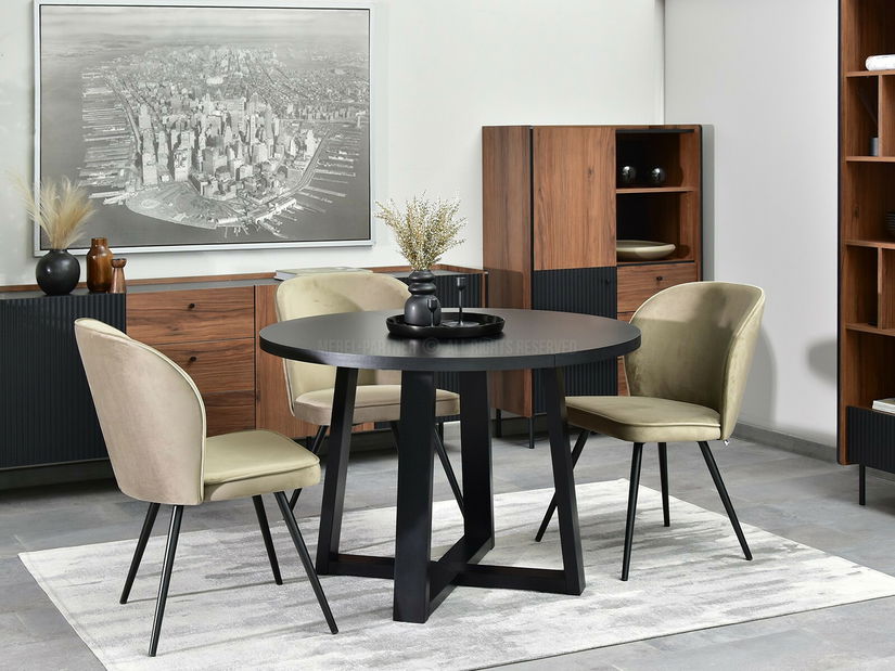 Jídelní stůl Aceptar (černá)