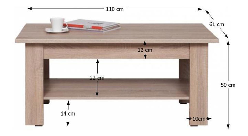 Konferenční stolek Gary Typ 19