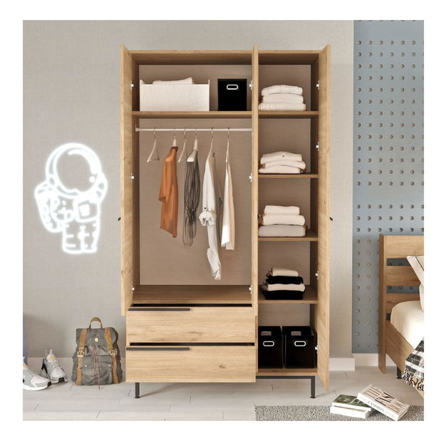 Šatní skříň Otto 15 (ořech)