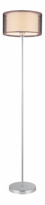 Stojanová lampa Anastasia 2633 (chromová + hnědá)