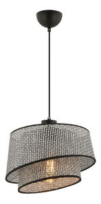 Stropní svítidlo Luxedanto 4 (šedá + černá)