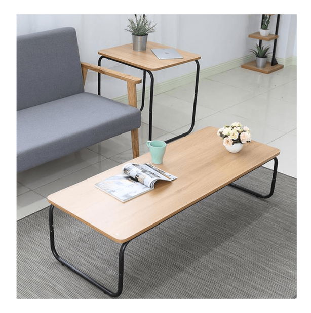 Konferenční stolek Lara (dub + černá)