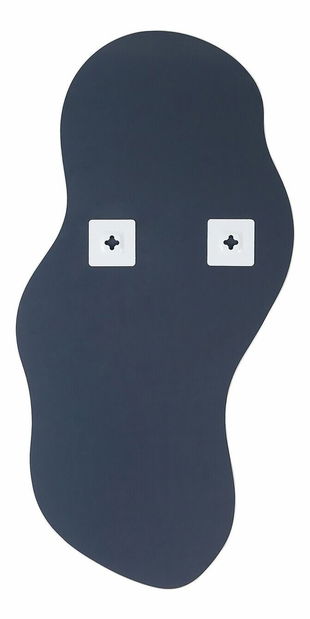 Nástěnné zrcadlo Alban (stříbrná)