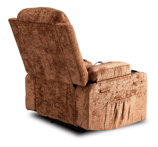 Masážní křeslo Banesto (hnědá)