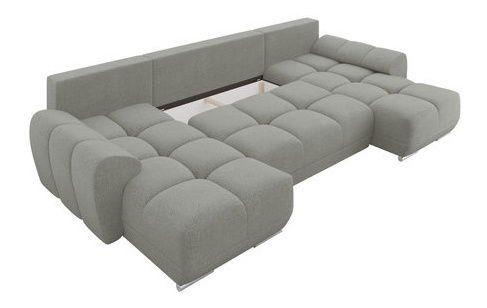 Rohová sedací souprava Bordie U (antracit)