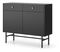 Komoda Desanta 2D2SZ (černá)