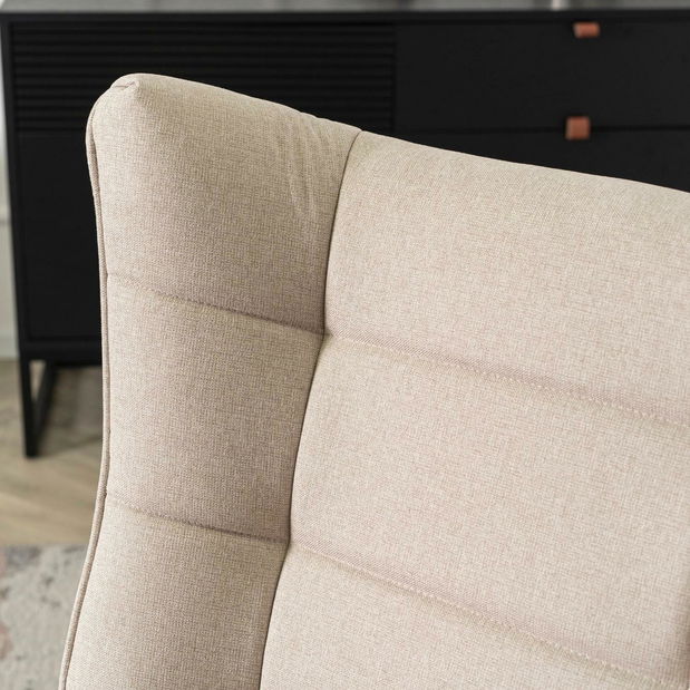 Houpací křeslo Jasusas (světlobéžová)