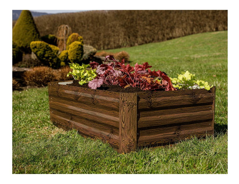 Vyvýšený záhon 5 Naipes (hnědá)