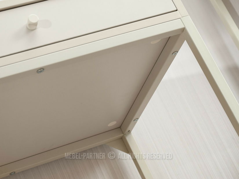 PC stolek Kaplan (krémová)