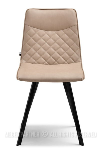 Židle Anda (béžová + černá)