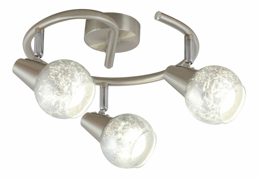 Bodové svítidlo Noelle 5928 (saténová chromová + stříbrná)