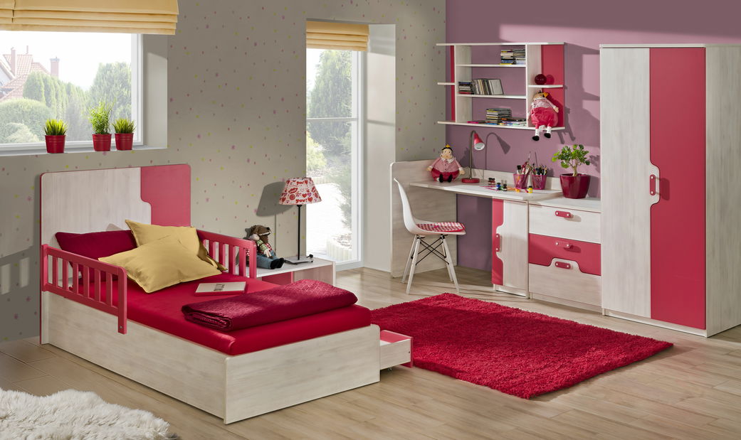 Dětská postel Neko NU9 (s roštem a úl. prostorem)