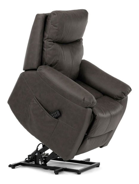 Polohovací křeslo Turbia (hnědá)