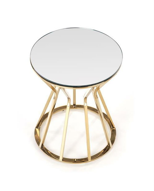 Konferenční stolek Askella S (zlatá)