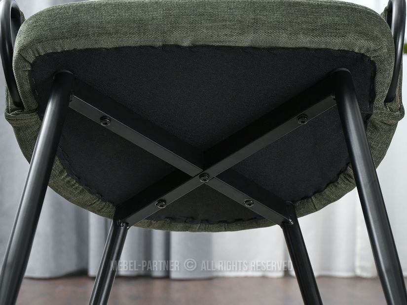 Židle Carma K (zelená + černá)