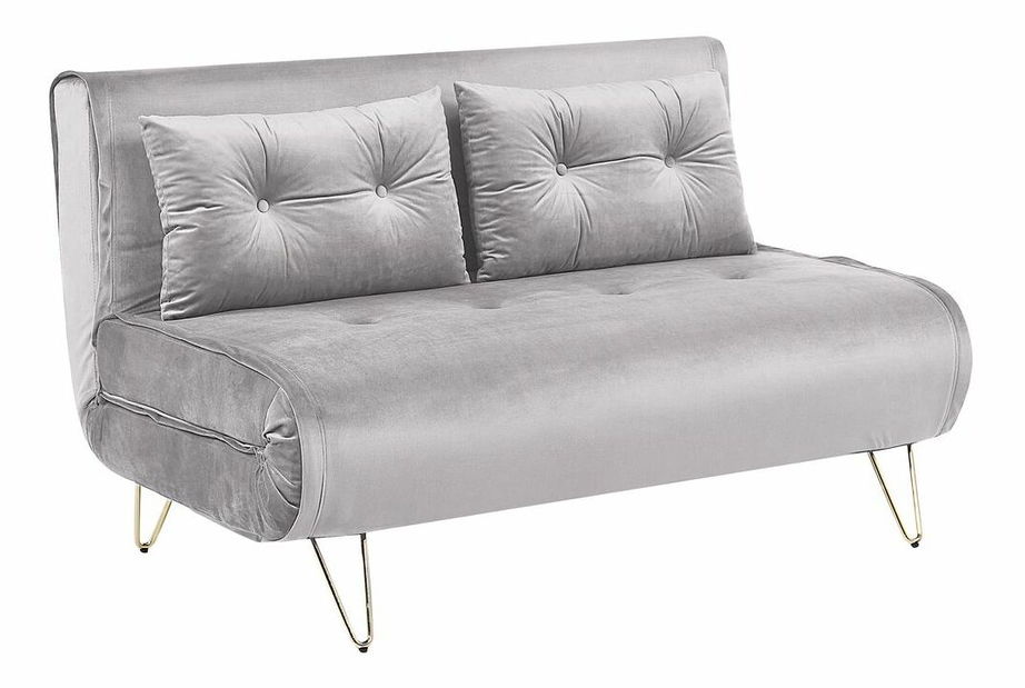 Pohovka dvousedačka Valentine (světle šedá)