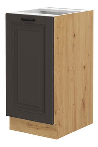 Dolní kuchyňská skříňka Sheila 40 D 1F BB (dub artisan + grafit)