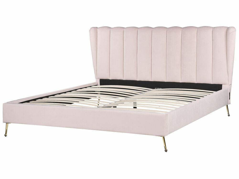 Manželská postel 180 cm Mirabell (růžová)
