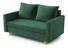 Pohovka dvousedačka Louis (tmavě zelená)