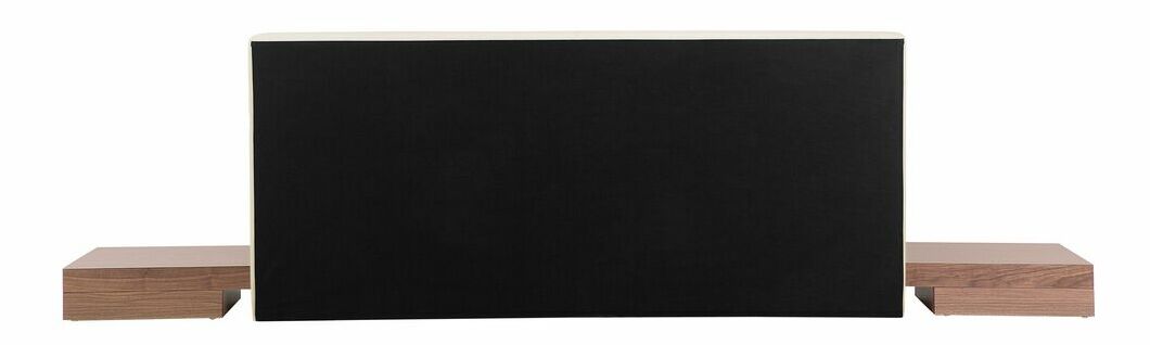 Manželská vodní postel 160 cm Zendaya (hnědá) (s matrací)