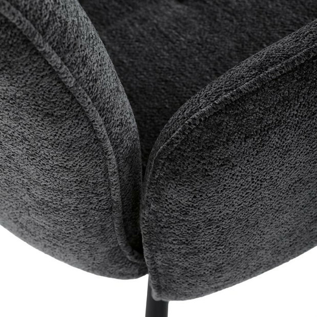 Jídelní židle Daston (černá)