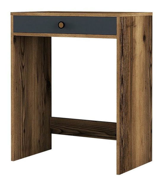 Toaletní stolek Logan 1 (ořech + antracit)