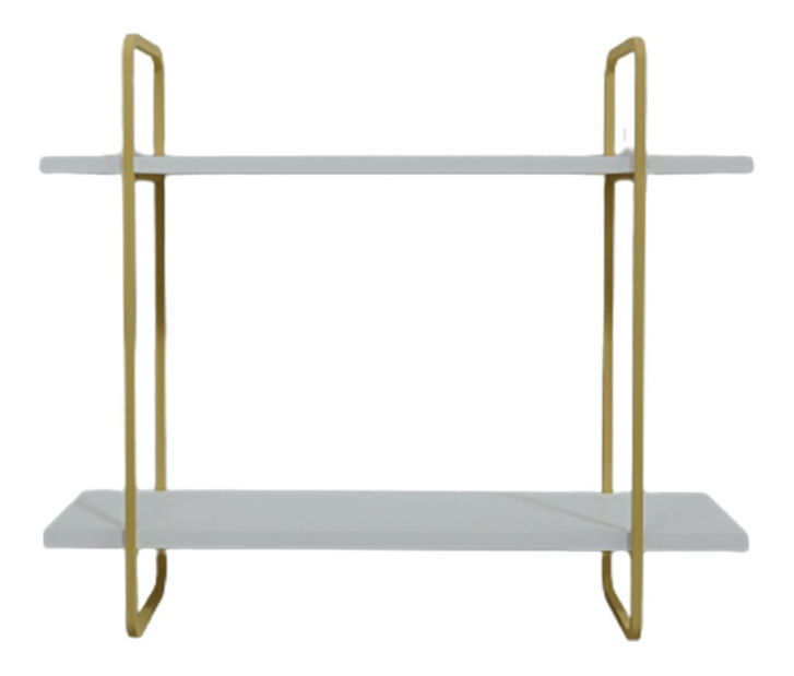 Polička Hodor (Zlatá + Bílá)