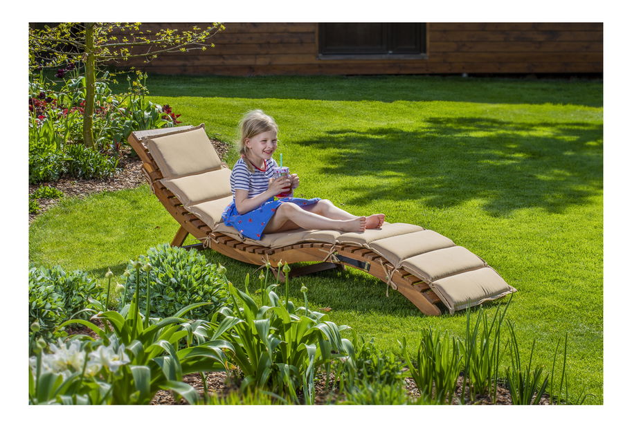Zahradní lehátko Adria (přírodní)