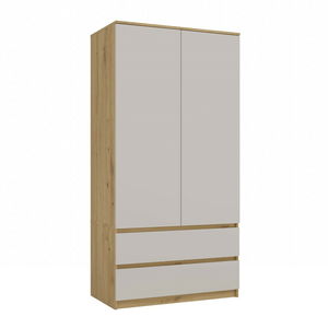 Šatní skříň Musecalo 1 (dub artisan + kašmír)